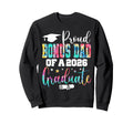 Senior 2026 Proud Bonus Dad Class 2026 Sweatshirt - Unique Graphic Unisex - T-Shirt, Sweatshirt, Hoodie