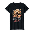 Goldendoodle Mom Flowers Floral T-Shirt - Novelty Apparel for Adults - T-Shirt, Sweatshirt, Hoodie
