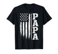 Papa American Flag Fathers Day 4Th July T-Shirt - Aesthetic Graphic Unisex - T-Shirt, Sweatshirt, Hoodie