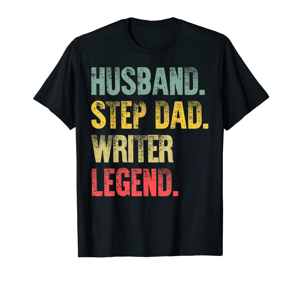 Mens Funny Husband Step Dad Writer T-Shirt - Aesthetic Graphic Unisex - T-Shirt, Sweatshirt, Hoodie
