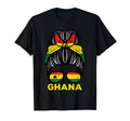 Ghana Flag Ghanaian Hairbun Football T-Shirt - Unique Graphic Unisex - T-Shirt, Sweatshirt, Hoodie