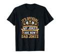 Its My Jokes Are Now Dad Jokes T-Shirt - Aesthetic Graphic for Adults - T-Shirt, Sweatshirt, Hoodie