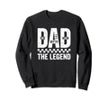 Best Dad Funny Fathers Day Proud Sweatshirt - Custom Art Print for Adults - T-Shirt, Sweatshirt, Hoodie