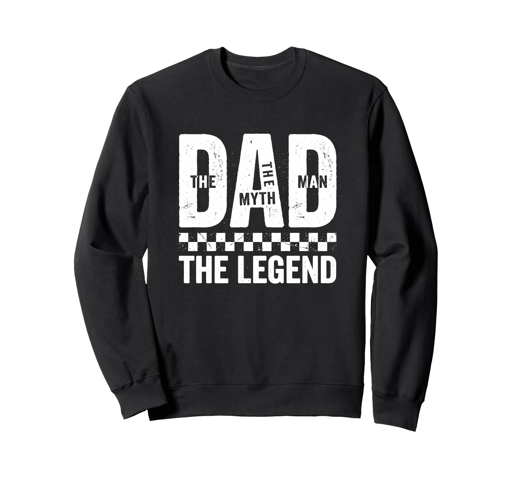 Best Dad Funny Fathers Day Proud Sweatshirt - Custom Art Print for Adults - T-Shirt, Sweatshirt, Hoodie