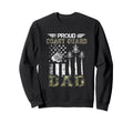 Proud Coast Guard Dad Us Coast Sweatshirt - Fun Novelty Design Unisex - T-Shirt, Sweatshirt, Hoodie
