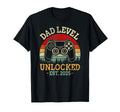 Dad Level Unlocked 2025 I Leveled Up T-Shirt - Streetwear Style Men Women - T-Shirt, Sweatshirt, Hoodie