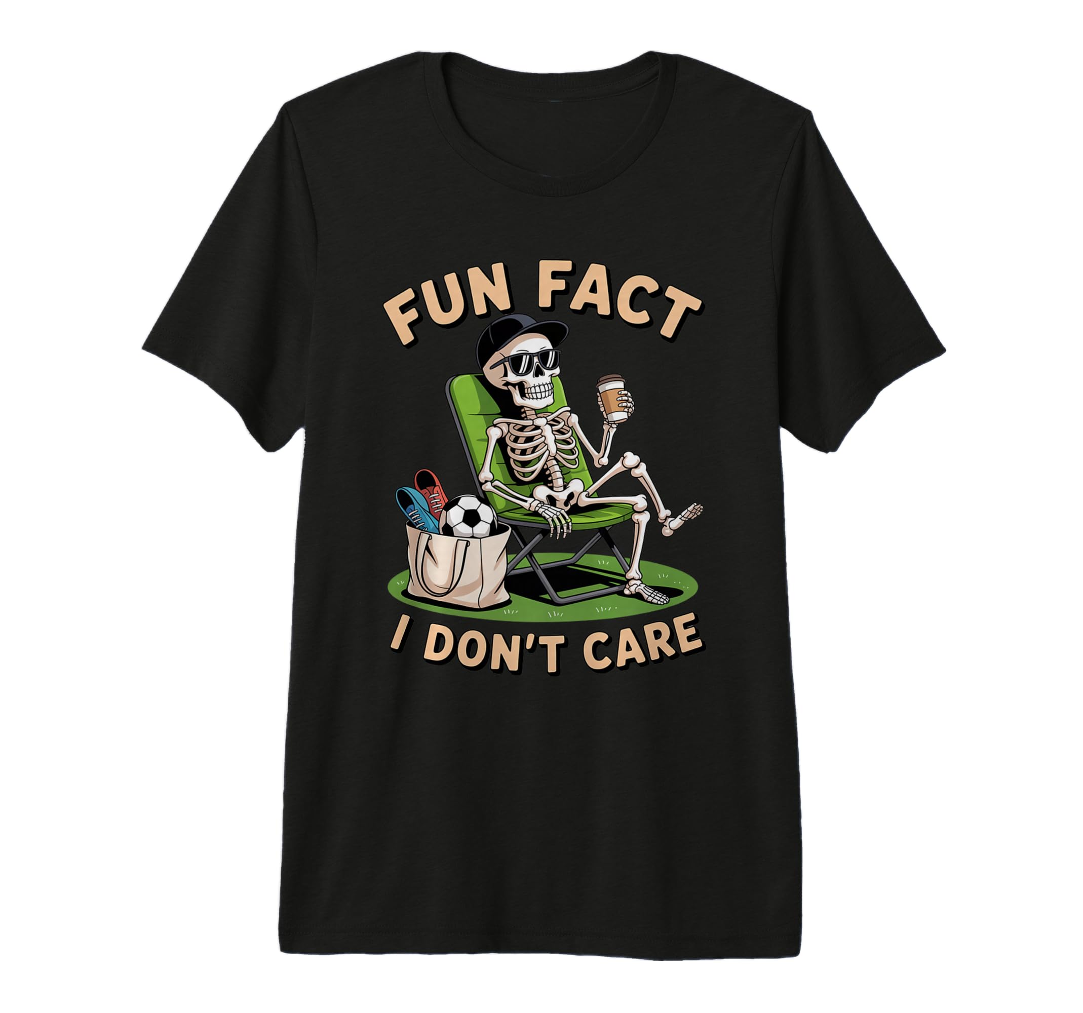 Funny Skeleton Soccer Dad Soccer Dad T-Shirt - Novelty Apparel Unisex - T-Shirt, Sweatshirt, Hoodie