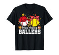 Busy Raising Ballers Softball Baseball T-Shirt - Novelty Apparel Unisex - T-Shirt, Sweatshirt, Hoodie