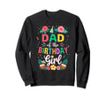 Dad Birthday Aloha Hawaii Party 1St Sweatshirt - Trendy Graphic Men Women - T-Shirt, Sweatshirt, Hoodie
