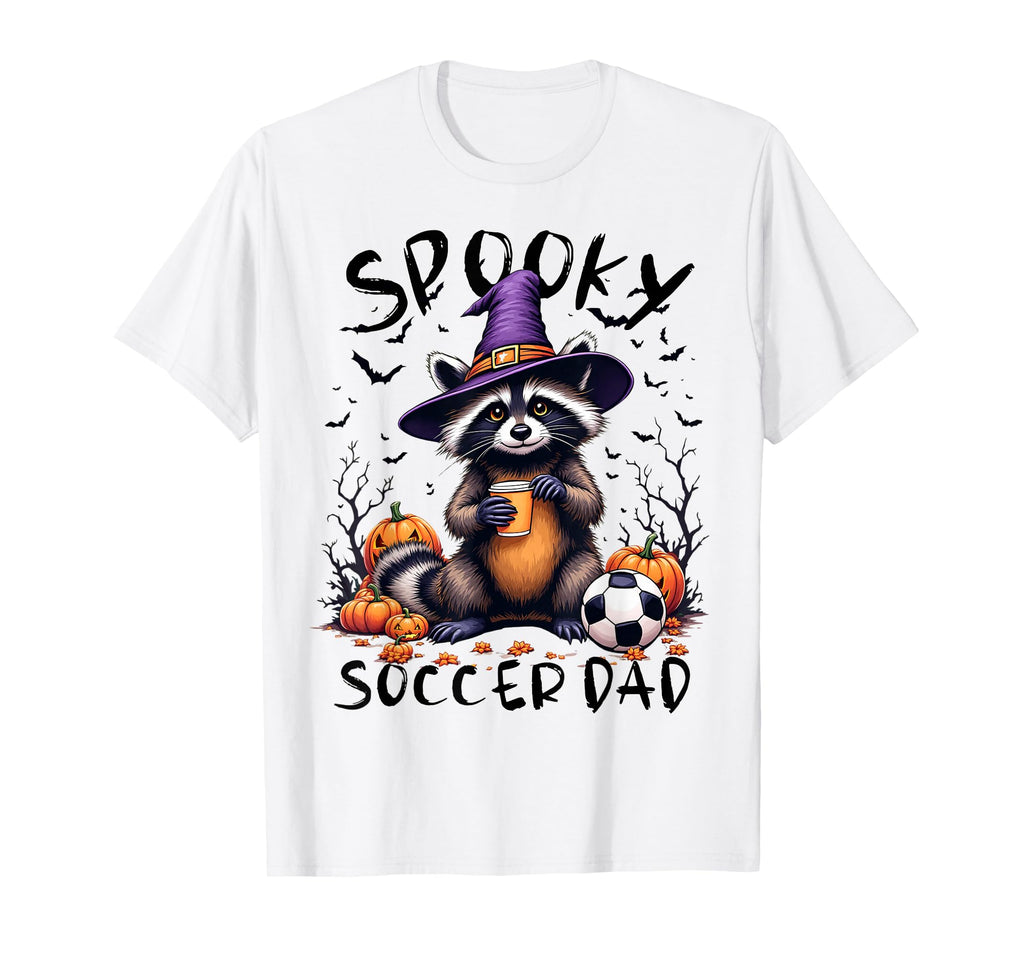Halloween Soccer Dad Feral Soccer T-Shirt - Fun Novelty Design Men Women - T-Shirt, Sweatshirt, Hoodie