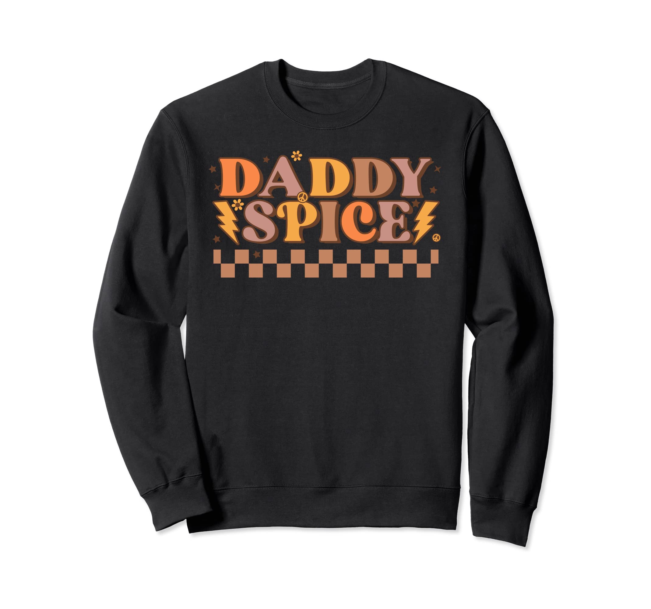 Daddy Spice Checkered Thanksgiving Sweatshirt - Fun Novelty Design Unisex - T-Shirt, Sweatshirt, Hoodie