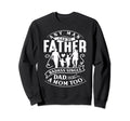 Any Can Be Father Badass Single Dad Sweatshirt - Streetwear Style Unisex - T-Shirt, Sweatshirt, Hoodie