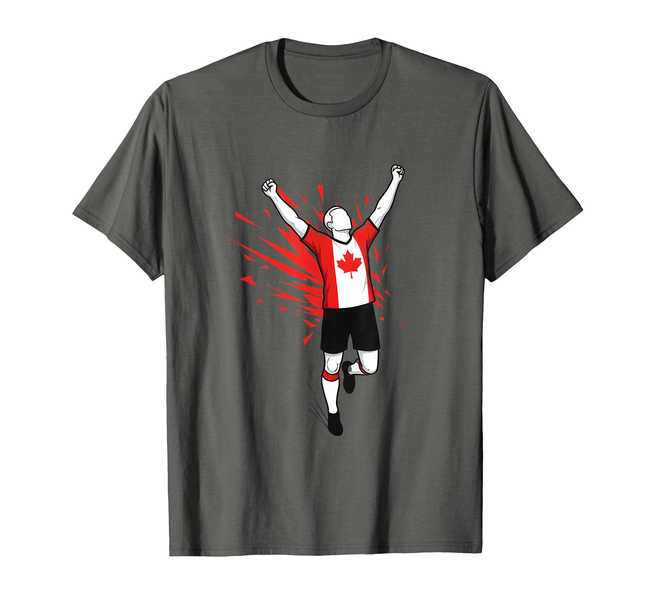 Retro10 Canada Football Soccer T-Shirt - Fun Novelty Design Men Women - T-Shirt, Sweatshirt, Hoodie