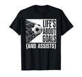 Soccer Art Soccer Lovers Soccer Player T-Shirt - Minimalist Print Unisex - T-Shirt, Sweatshirt, Hoodie