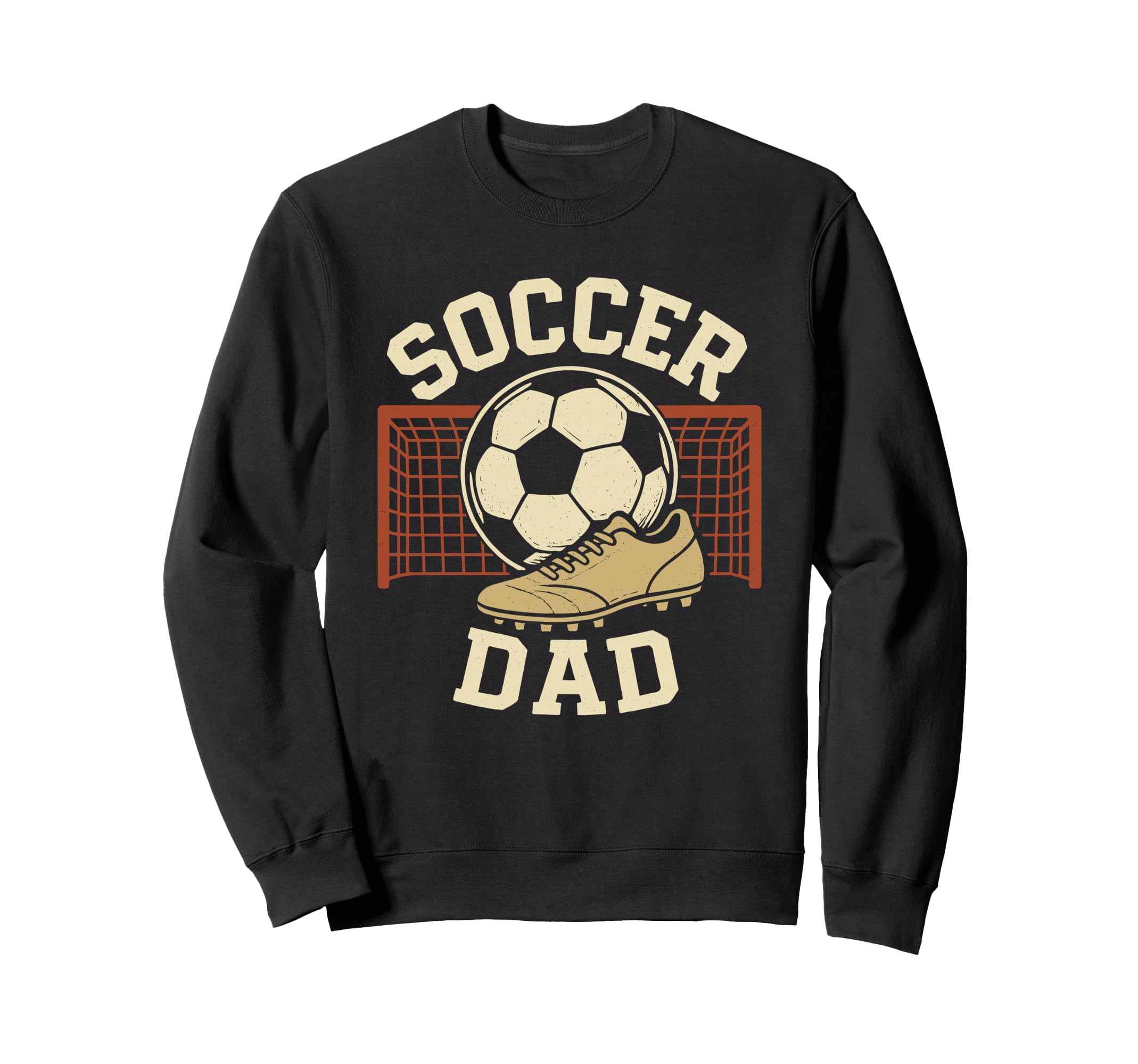 Soccer Dad Football Father Fan Sweatshirt - Trendy Graphic for Adults - T-Shirt, Sweatshirt, Hoodie
