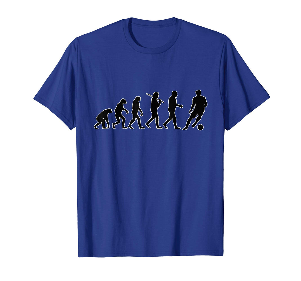 Funny Evolution Futbol Soccer T-Shirt - Minimalist Print Unisex - T-Shirt, Sweatshirt, Hoodie
