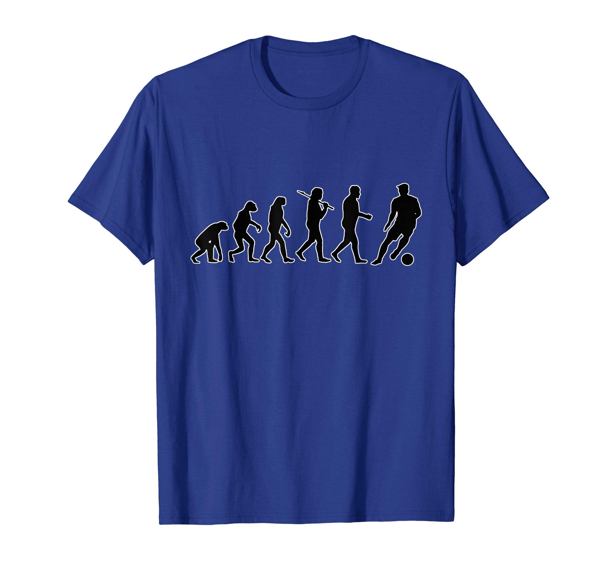 Funny Evolution Futbol Soccer T-Shirt - Minimalist Print Unisex - T-Shirt, Sweatshirt, Hoodie