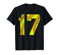 Softball 17 Jersey Number T-Shirt - Graphic Print for Adults - T-Shirt, Sweatshirt, Hoodie