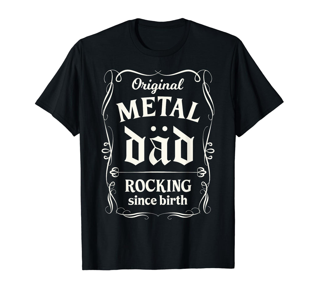 Metal Dad Heavy Rock Biker Mc Musician T-Shirt - Unique Graphic for Adults - T-Shirt, Sweatshirt, Hoodie