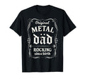 Metal Dad Heavy Rock Biker Mc Musician T-Shirt - Unique Graphic for Adults - T-Shirt, Sweatshirt, Hoodie
