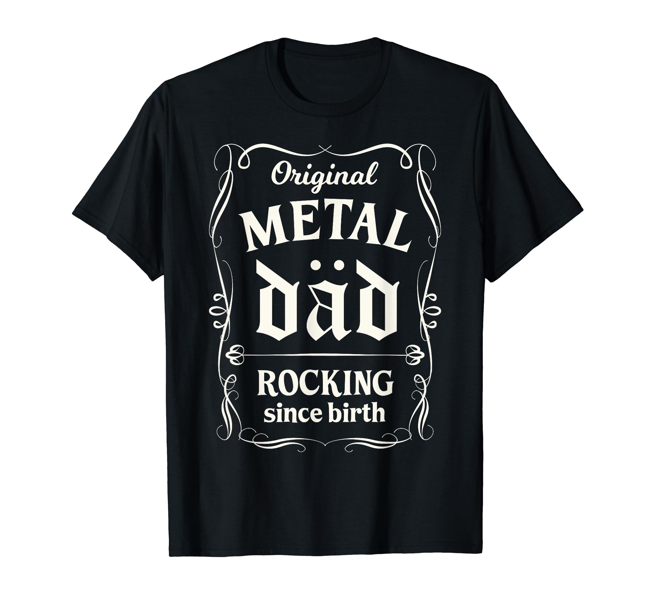 Metal Dad Heavy Rock Biker Mc Musician T-Shirt - Unique Graphic for Adults - T-Shirt, Sweatshirt, Hoodie