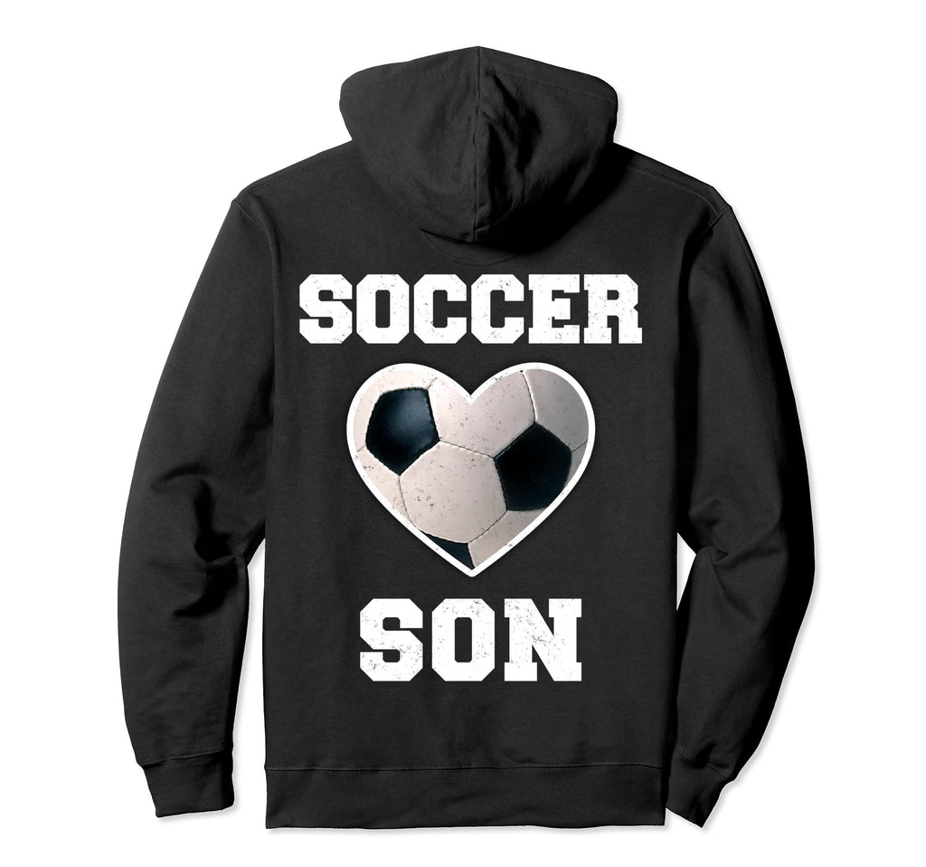 Soccer Son Family Matching Sport Hoodie - Fun Novelty Design for Adults - T-Shirt, Sweatshirt, Hoodie