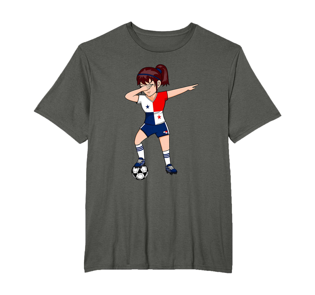 Dabbing Soccer Panama Jersey Panamanian T-Shirt - Custom Art Print Unisex - T-Shirt, Sweatshirt, Hoodie