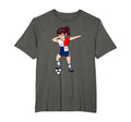 Dabbing Soccer Panama Jersey Panamanian T-Shirt - Custom Art Print Unisex - T-Shirt, Sweatshirt, Hoodie