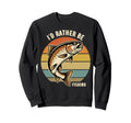 Fishing Dad Fishing Grandpa Sweatshirt - Fun Novelty Design for Adults - T-Shirt, Sweatshirt, Hoodie
