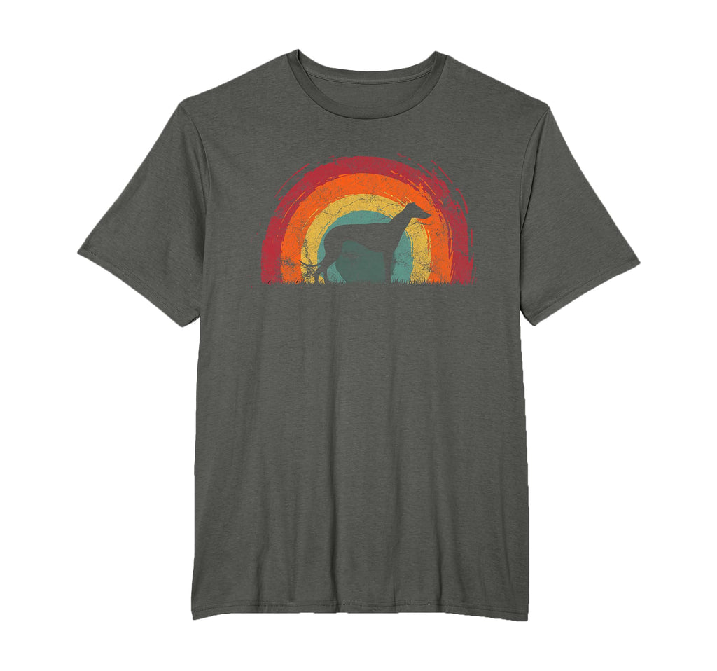 Greyhound Rainbow Dog T-Shirt - Casual Everyday Wear Men Women - T-Shirt, Sweatshirt, Hoodie