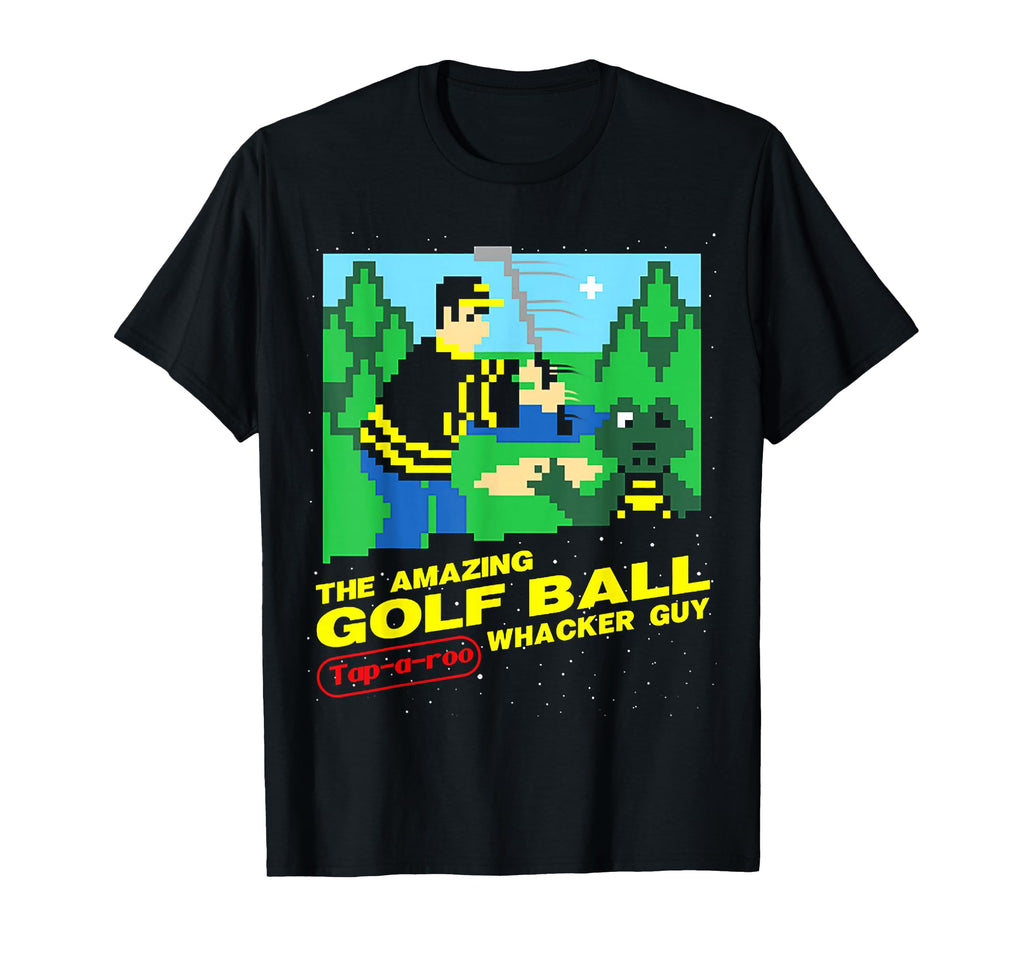 Amazing Golf Ball Tap Roo Whacker T-Shirt - Fun Novelty Design Men Women - T-Shirt, Sweatshirt, Hoodie