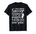 Im Proud Soccer Grandma Soccer Player T-Shirt - Novelty Apparel for Adults - T-Shirt, Sweatshirt, Hoodie