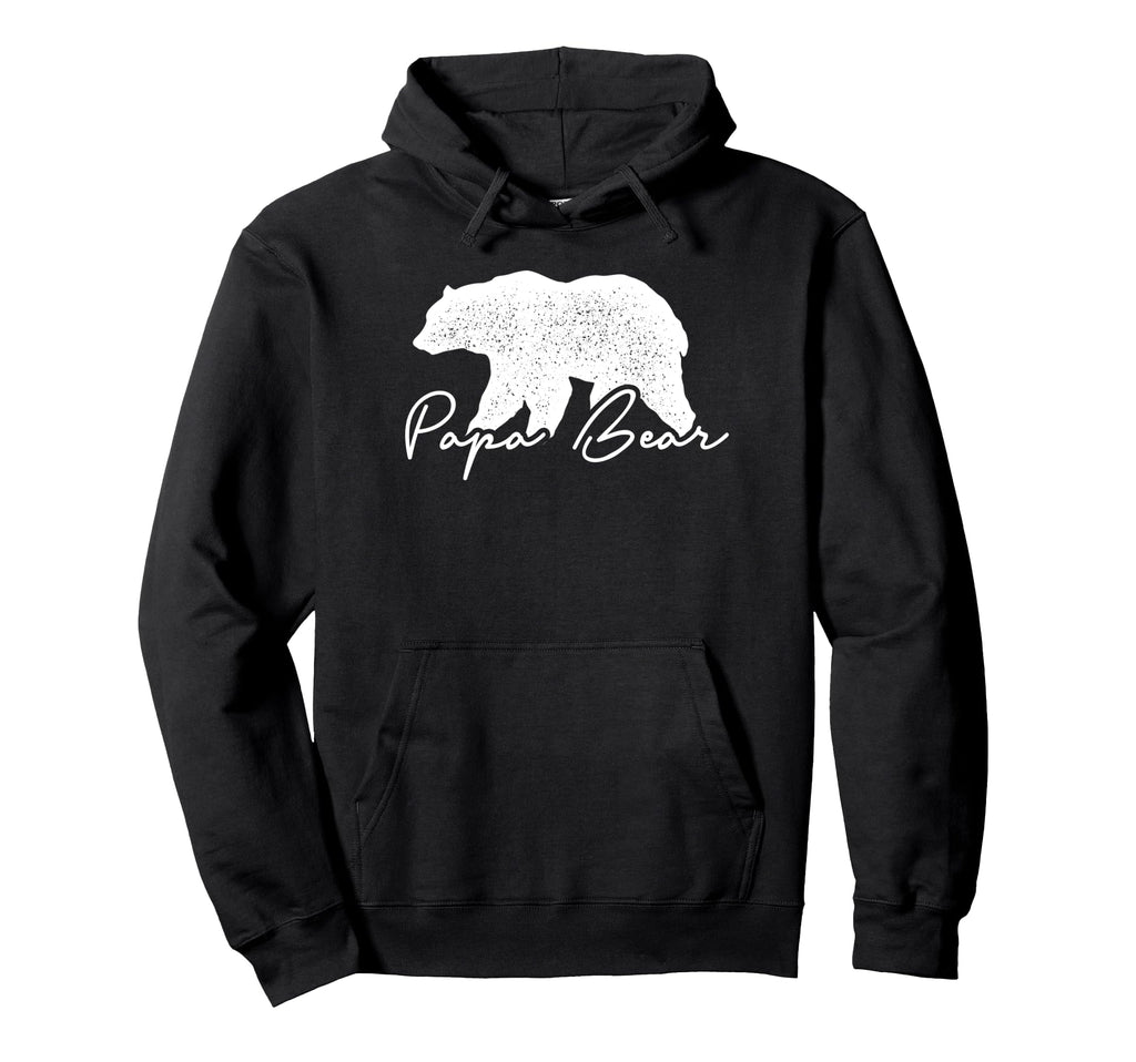 Papabear Papa Bear Daddy Dad Fathers Hoodie - Trendy Graphic for Adults - T-Shirt, Sweatshirt, Hoodie