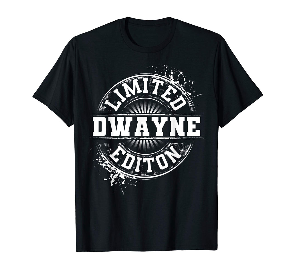 Dwayne Funny Personalized Name Joke T-Shirt - Minimalist Print for Adults - T-Shirt, Sweatshirt, Hoodie