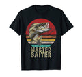 Mens Master Baiter Funny Bass Fishing Dad T-Shirt - Novelty Apparel Unisex - T-Shirt, Sweatshirt, Hoodie
