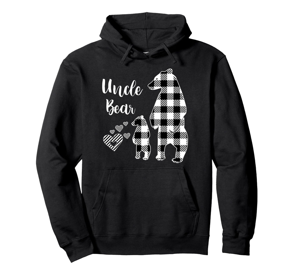 Uncle Bear Little Bear Grey Buffalo Hoodie - Casual Everyday Wear Unisex - T-Shirt, Sweatshirt, Hoodie