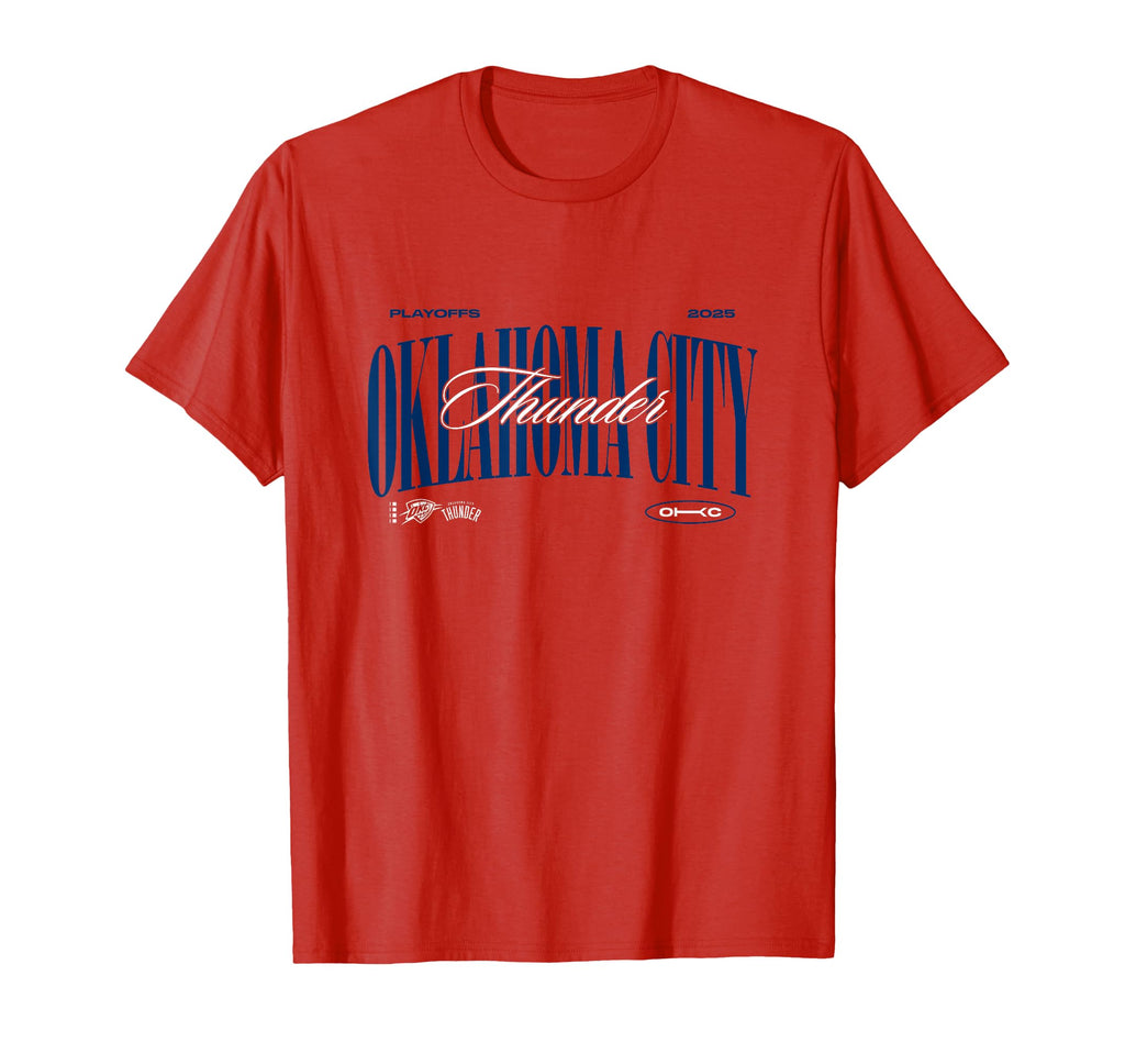Nba Oklahoma City Thunder Playoffs T-Shirt - Aesthetic Graphic Unisex - T-Shirt, Sweatshirt, Hoodie