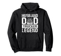 Husband Dad Trucker Legend Gift Fathers Hoodie - Novelty Apparel Men Women - T-Shirt, Sweatshirt, Hoodie