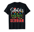Santas Favorite Serbian Light Santa T-Shirt - Fun Novelty Design Unisex - T-Shirt, Sweatshirt, Hoodie