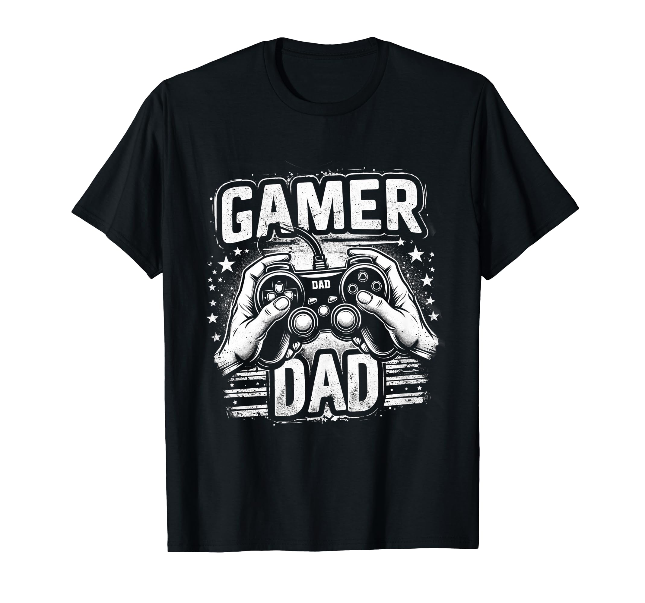 Gamer Dad Game Controller Gaming T-Shirt - Casual Everyday Wear Men Women - T-Shirt, Sweatshirt, Hoodie