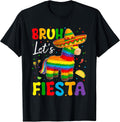 Bruh Lets Fiesta Cinco Mayo Pinata Funny Mexican Boy - Adult & Kids T-Shirts, Sweatshirts & Hoodies apparel design preview 1