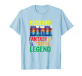 Mens Husband Dad Fantasy Football Legend T-Shirt - Graphic Print Men Women - T-Shirt, Sweatshirt, Hoodie