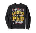 Proud Daughter Phd Graduate Sweatshirt - Minimalist Print Unisex - T-Shirt, Sweatshirt, Hoodie