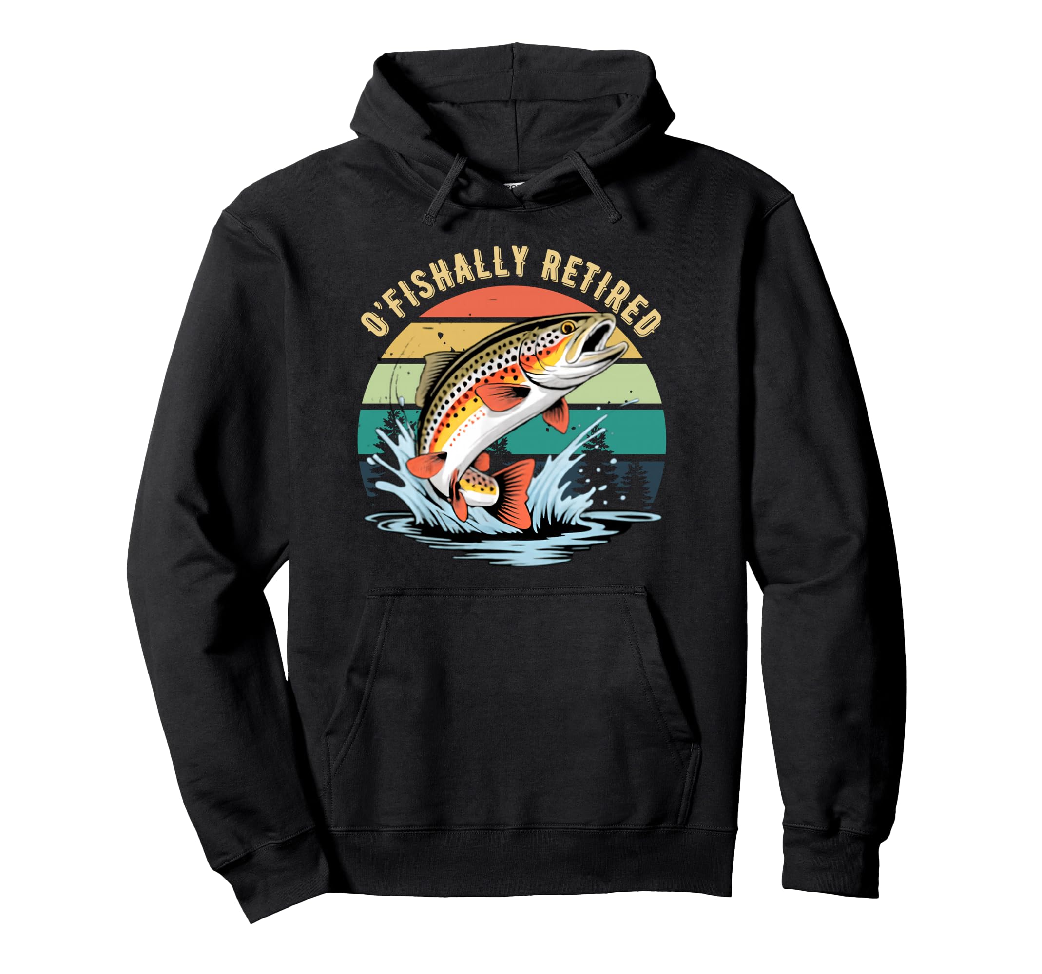 Fishing Dad Fishing Grandpa Joke Lucky Hoodie - Novelty Apparel Men Women - T-Shirt, Sweatshirt, Hoodie