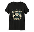 Mens Gamer Dad Like Normal Dad But T-Shirt - Unique Graphic Men Women - T-Shirt, Sweatshirt, Hoodie