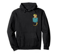 Bearded Dragon Pocket Funny Reptile Hoodie - Aesthetic Graphic Men Women - T-Shirt, Sweatshirt, Hoodie