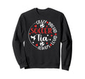 Crazy Proud Soccer Tia Soccer Player Sweatshirt - Graphic Print for Adults - T-Shirt, Sweatshirt, Hoodie