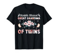 Double Blessed Twin Great Grandma Twins T-Shirt - Novelty Apparel Men Women - T-Shirt, Sweatshirt, Hoodie