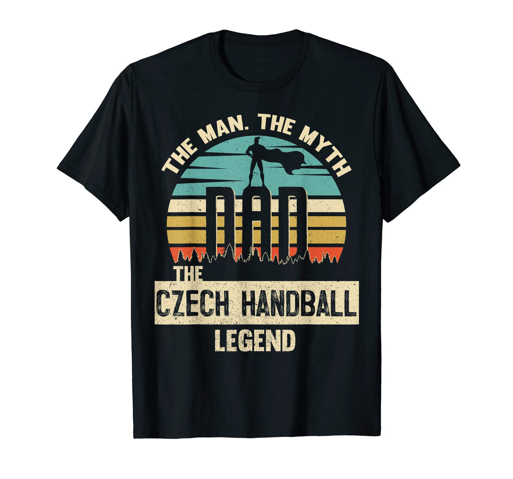 Myth Legend Dad Czech Handball T-Shirt - Custom Art Print Men Women - T-Shirt, Sweatshirt, Hoodie
