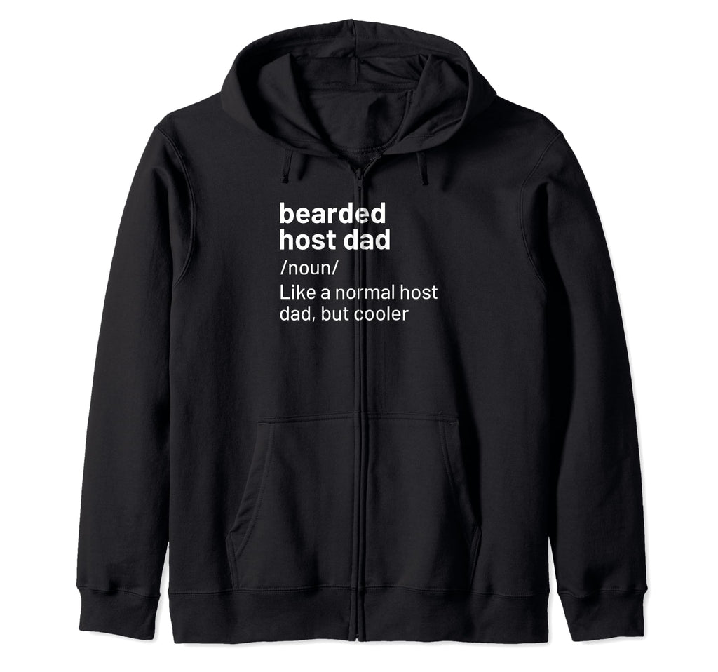 Bearded Host Dad T-Shirt - Novelty Apparel Unisex - T-Shirt, Sweatshirt, Hoodie